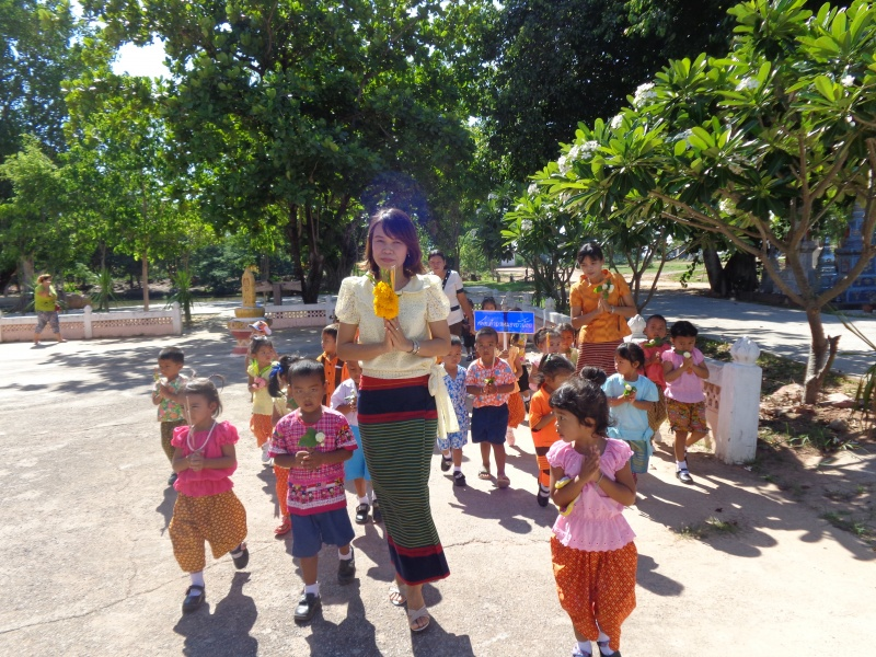 โครงการทำบุญวันวิสาขบูชา ประจำปี พ.ศ. 2565  ณ วัดหนองบัวน้อย เภอสีคิ้ว จังหวัดนครราชสีมา