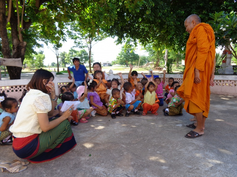 โครงการทำบุญวันวิสาขบูชา ประจำปี พ.ศ. 2565  ณ วัดหนองบัวน้อย เภอสีคิ้ว จังหวัดนครราชสีมา