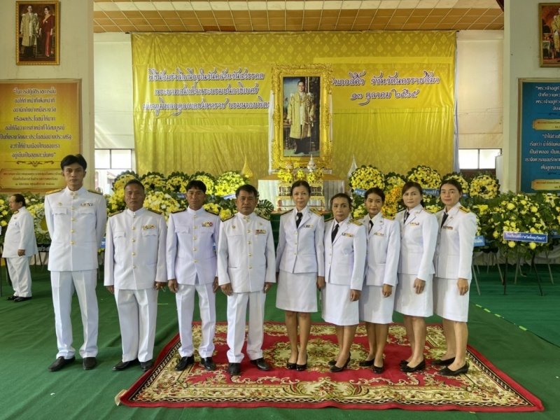 พิธีน้อมรำลึกเนื่องในคล้ายวันสวรรคต พระบาทสมเด็จพระบรมชนกาธิเบศร มหาภูมิพลอดุยเดชมหาราชบรมนาถบพิต 13 ตุลาคม 2565