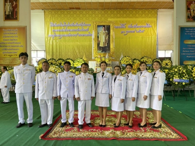 พิธีน้อมรำลึกเนื่องในคล้ายวันสวรรคต พระบาทสมเด็จพระบรมชนกาธิเบศร มหาภูมิพลอดุยเดชมหาราชบรมนาถบพิต 13 ตุลาคม 2565