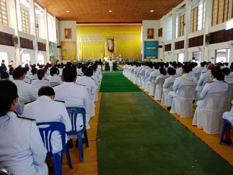 พิธีน้อมรำลึกเนื่องในคล้ายวันสวรรคต พระบาทสมเด็จพระบรมชนกาธิเบศร มหาภูมิพลอดุยเดชมหาราชบรมนาถบพิต 13 ตุลาคม 2565