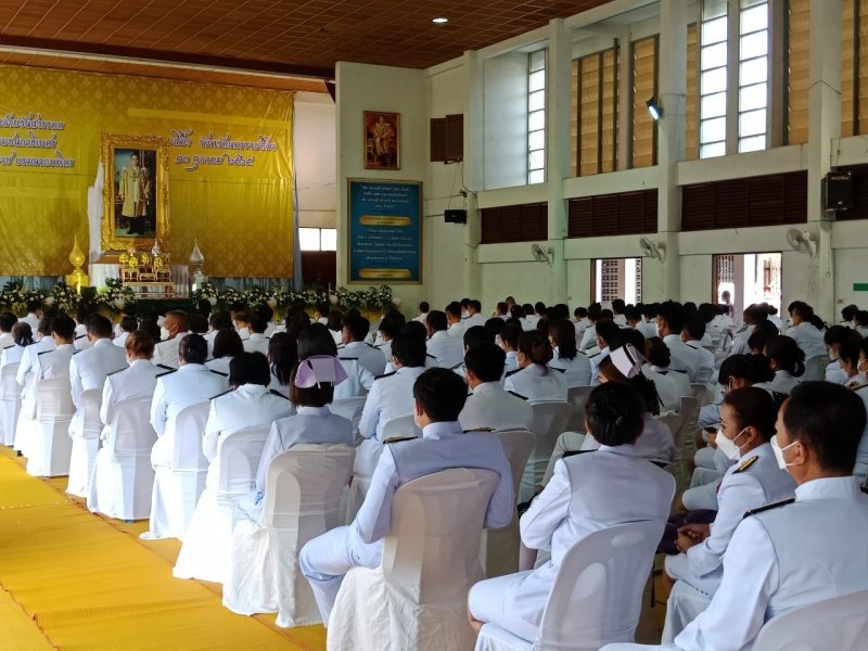 พิธีน้อมรำลึกเนื่องในคล้ายวันสวรรคต พระบาทสมเด็จพระบรมชนกาธิเบศร มหาภูมิพลอดุยเดชมหาราชบรมนาถบพิต 13 ตุลาคม 2565