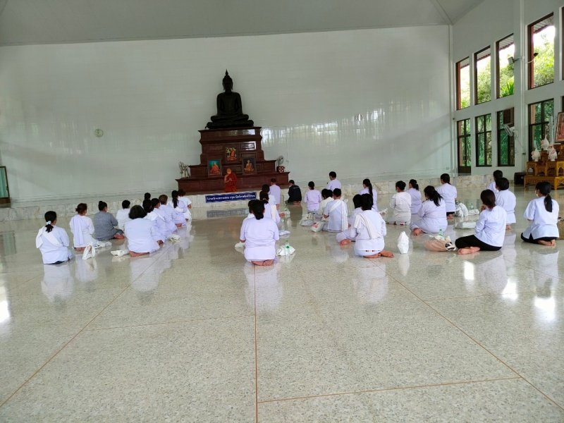 โครงการค่ายคุณธรรม จริยธรรม วันที่ 29-31 สิงหาคม 2565 ณ วัดป่าทรัพย์ทวีธรรมาราม ตำบลวังหมี อำเภอวังน้ำเขียว จังหวัดนครราชสีมา