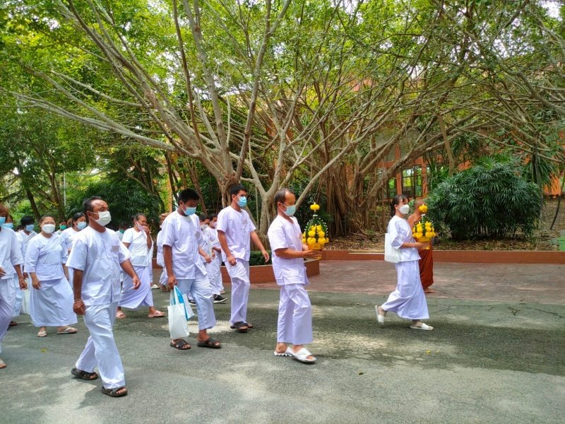 โครงการค่ายคุณธรรม จริยธรรม วันที่ 29-31 สิงหาคม 2565 ณ วัดป่าทรัพย์ทวีธรรมาราม ตำบลวังหมี อำเภอวังน้ำเขียว จังหวัดนครราชสีมา