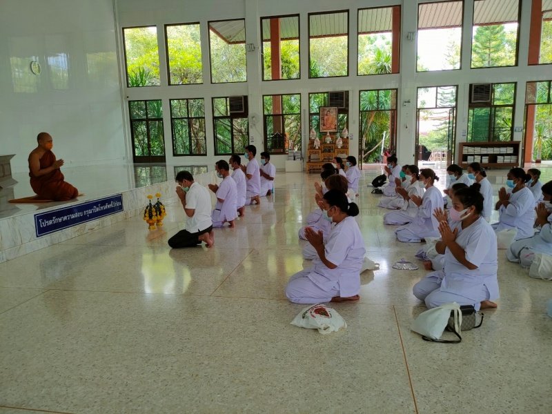 โครงการค่ายคุณธรรม จริยธรรม วันที่ 29-31 สิงหาคม 2565 ณ วัดป่าทรัพย์ทวีธรรมาราม ตำบลวังหมี อำเภอวังน้ำเขียว จังหวัดนครราชสีมา