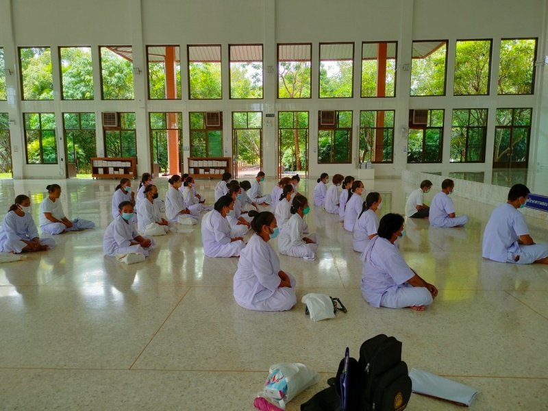 โครงการค่ายคุณธรรม จริยธรรม วันที่ 29-31 สิงหาคม 2565 ณ วัดป่าทรัพย์ทวีธรรมาราม ตำบลวังหมี อำเภอวังน้ำเขียว จังหวัดนครราชสีมา