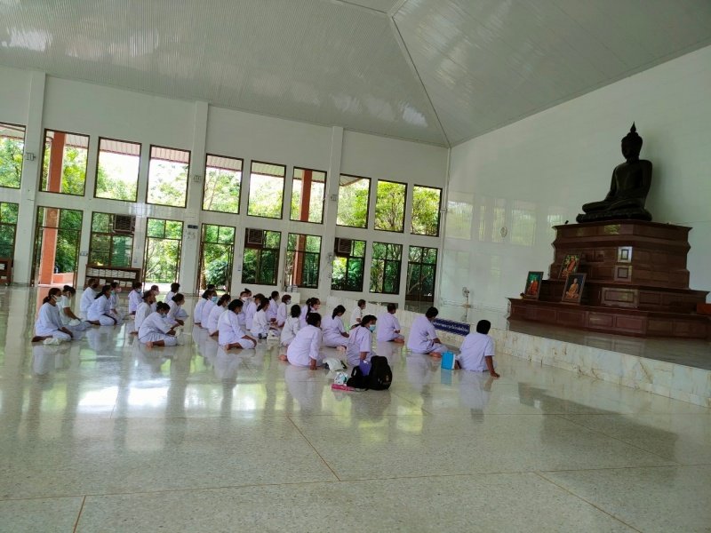 โครงการค่ายคุณธรรม จริยธรรม วันที่ 29-31 สิงหาคม 2565 ณ วัดป่าทรัพย์ทวีธรรมาราม ตำบลวังหมี อำเภอวังน้ำเขียว จังหวัดนครราชสีมา