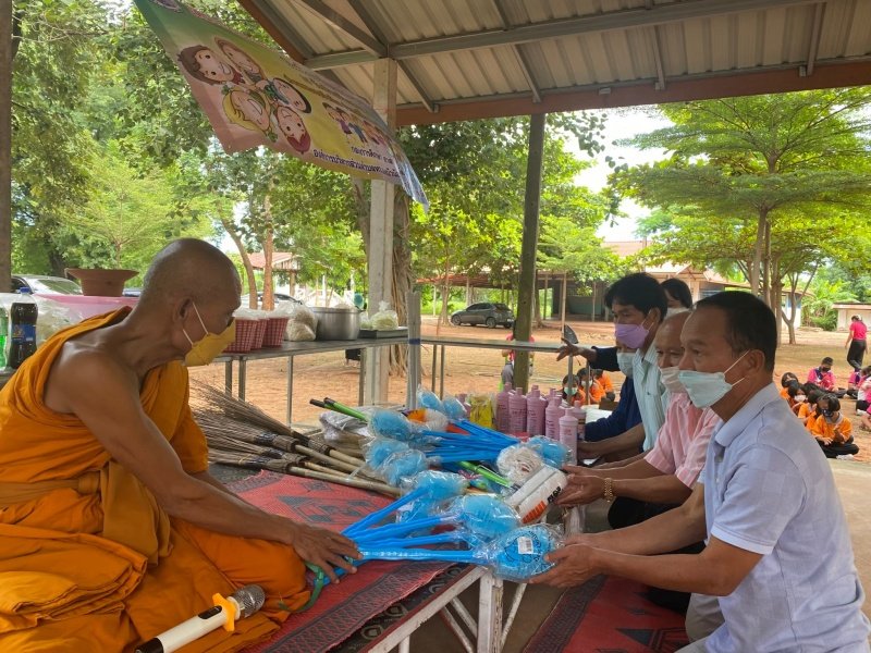 โครงการเด็กและเยาวชนทำดีเพื่อพัฒนาสังคม วันที่ 18 สิงหาคม พ.ศ.2565 ณ วัดห้วยตะแคงใต้ ตำบลหนองบัวน้อย อำเภอสีคิ้ว จังหวัดนครราชสีมา