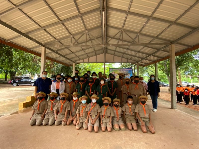 โครงการเด็กและเยาวชนทำดีเพื่อพัฒนาสังคม วันที่ 18 สิงหาคม พ.ศ.2565 ณ วัดห้วยตะแคงใต้ ตำบลหนองบัวน้อย อำเภอสีคิ้ว จังหวัดนครราชสีมา