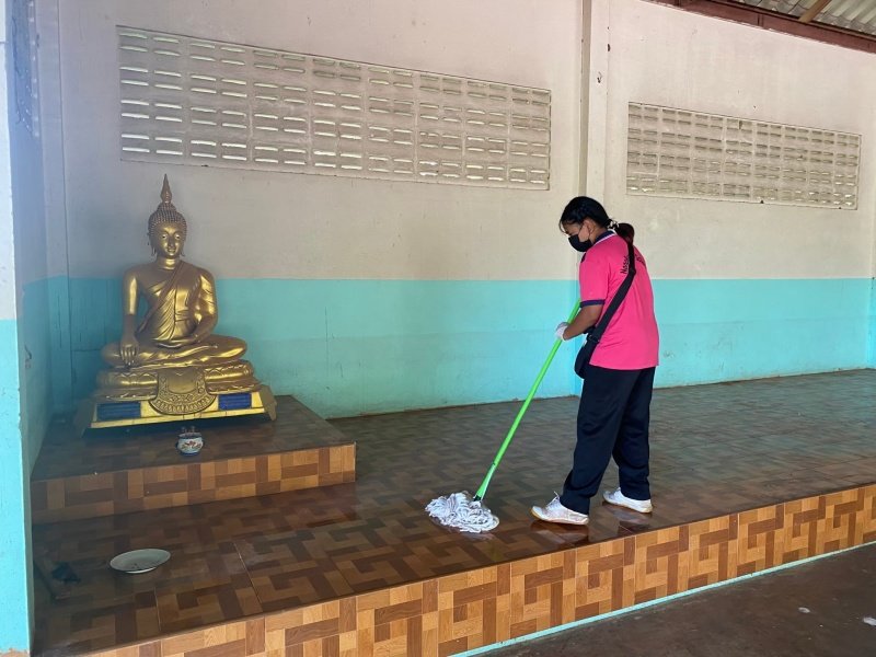 โครงการเด็กและเยาวชนทำดีเพื่อพัฒนาสังคม วันที่ 18 สิงหาคม พ.ศ.2565 ณ วัดห้วยตะแคงใต้ ตำบลหนองบัวน้อย อำเภอสีคิ้ว จังหวัดนครราชสีมา