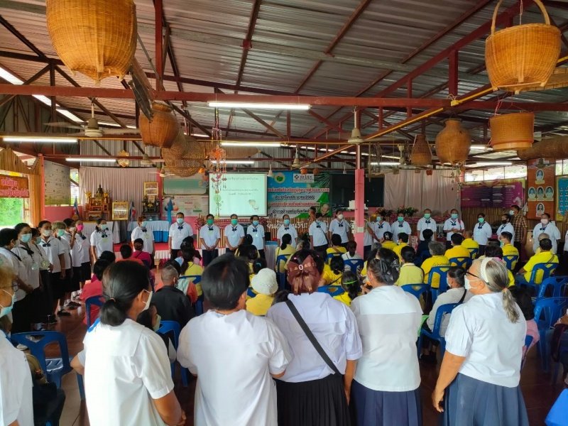 โครงการส่งเสริมและพัฒนาคุณภาพชีวิต ผู้สูงอายุ วันที่ 18-19 สิงหาคม พ.ศ.2565 ร่วมกับ องค์การบริหารส่วนตำบลสามสวน กลุ่มวิสาหกิจชุมชนบ้านสามสวนกลาง อำเภอบ้านแท่น จังหวัดชัยภูมิ