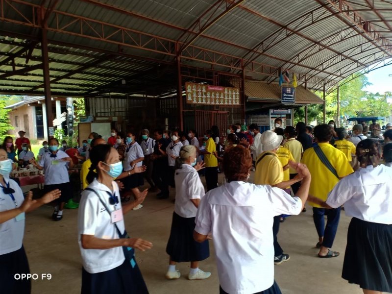 โครงการส่งเสริมและพัฒนาคุณภาพชีวิต ผู้สูงอายุ วันที่ 18-19 สิงหาคม พ.ศ.2565 ร่วมกับ องค์การบริหารส่วนตำบลสามสวน กลุ่มวิสาหกิจชุมชนบ้านสามสวนกลาง อำเภอบ้านแท่น จังหวัดชัยภูมิ
