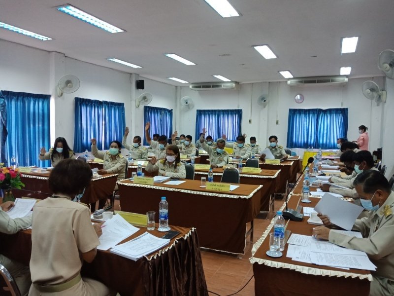 ประชุมสภาฯ สมัยสามัญ สมัยที่ 2 ครั้งที่ 1/2564 วันที่ 10/6/2564