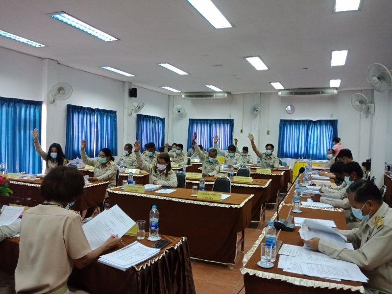 ประชุมสภาฯ สมัยสามัญ สมัยที่ 2 ครั้งที่ 1/2564 วันที่ 10/6/2564