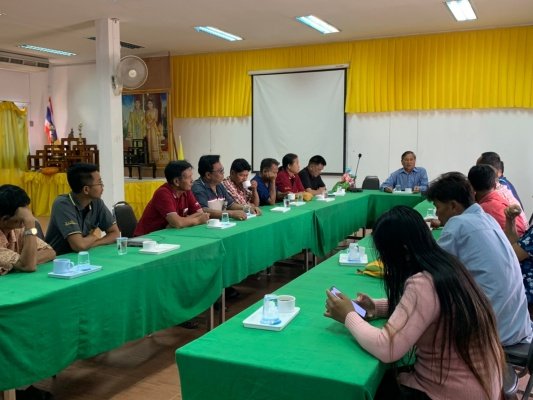 ประชุมปรึกษาขุดเจาะบ่อบาดาล งบ อบจ.
เมื่อวันศุกร์ที่ 6 มีนาคม 2563 ที่ผ่านมา