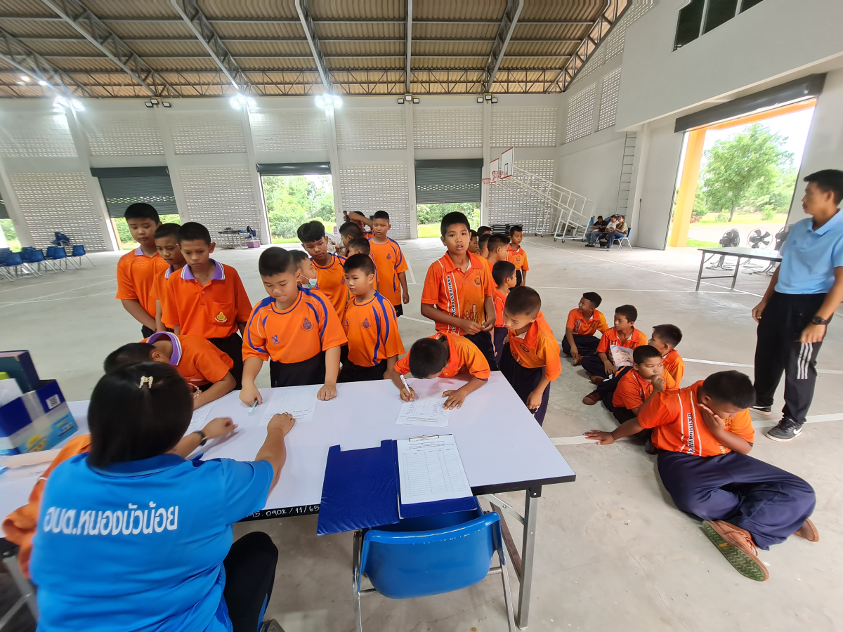 โครงการส่งเสริมทักษะการกีฬา (ฟุตซอล) ประจำปี 2567 วันที่ 31 กรกฎาคม 2567