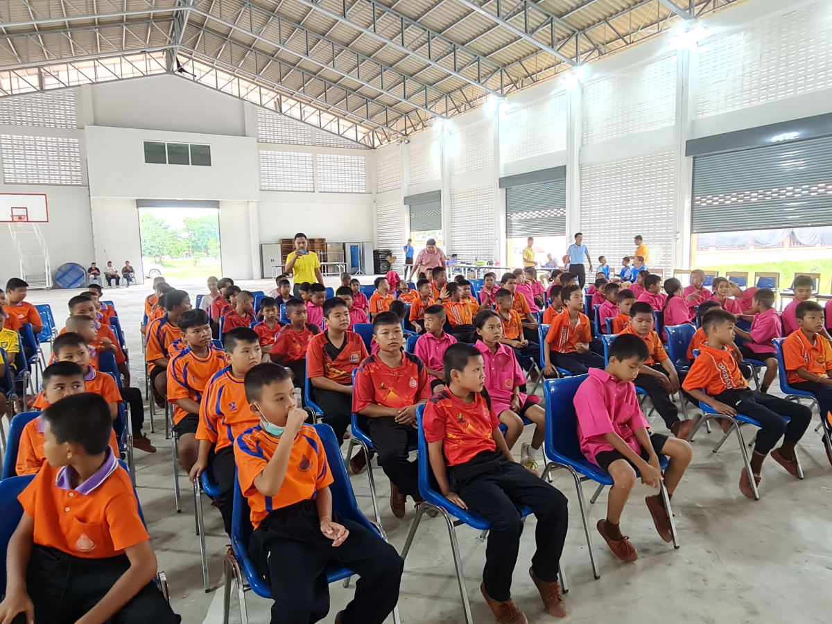 โครงการส่งเสริมทักษะการกีฬา (ฟุตซอล) ประจำปี 2567 วันที่ 31 กรกฎาคม 2567