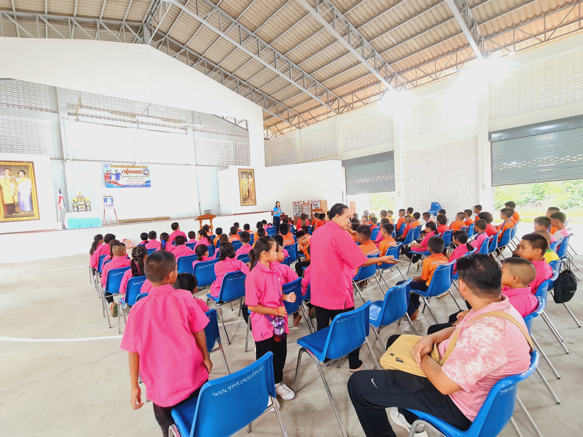โครงการส่งเสริมทักษะการกีฬา (ฟุตซอล) ประจำปี 2567 วันที่ 31 กรกฎาคม 2567