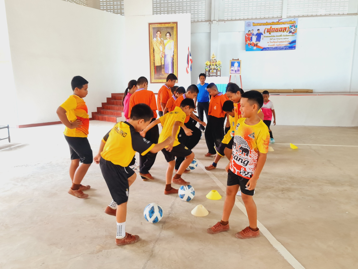 โครงการส่งเสริมทักษะการกีฬา (ฟุตซอล) ประจำปี 2567 วันที่ 31 กรกฎาคม 2567