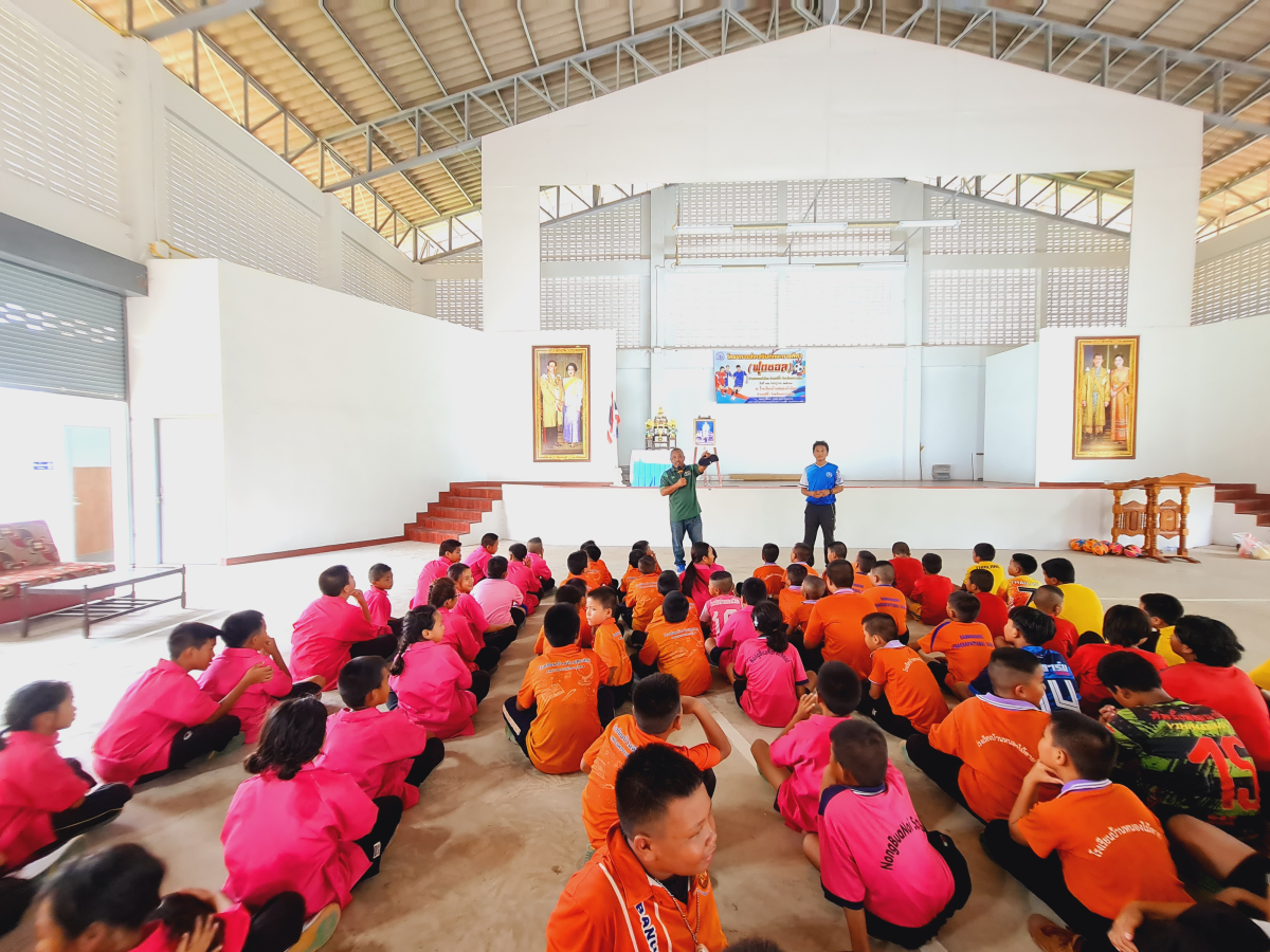 โครงการส่งเสริมทักษะการกีฬา (ฟุตซอล) ประจำปี 2567 วันที่ 31 กรกฎาคม 2567