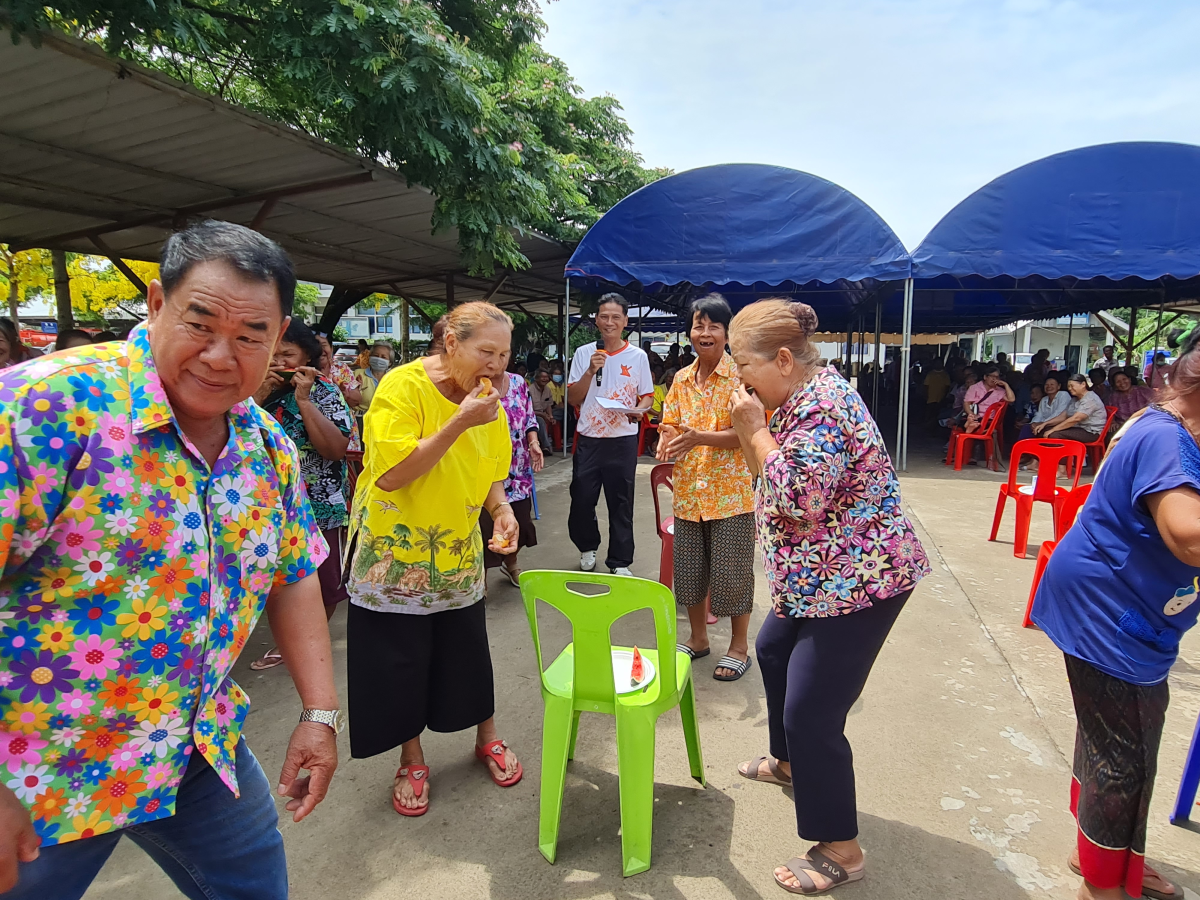 โครงการส่งเสริมสุขภาพผู้สูงอายุ ด้วยกีฬาพื้นบ้านและนันทนาการ ประจำปี 2568 วันที่ 10 เมษายน 2568 ณ องค์การบริหารส่วนตำบลหนองบัวน้อย อ.สีคิ้ว จ.นครราชสีมา