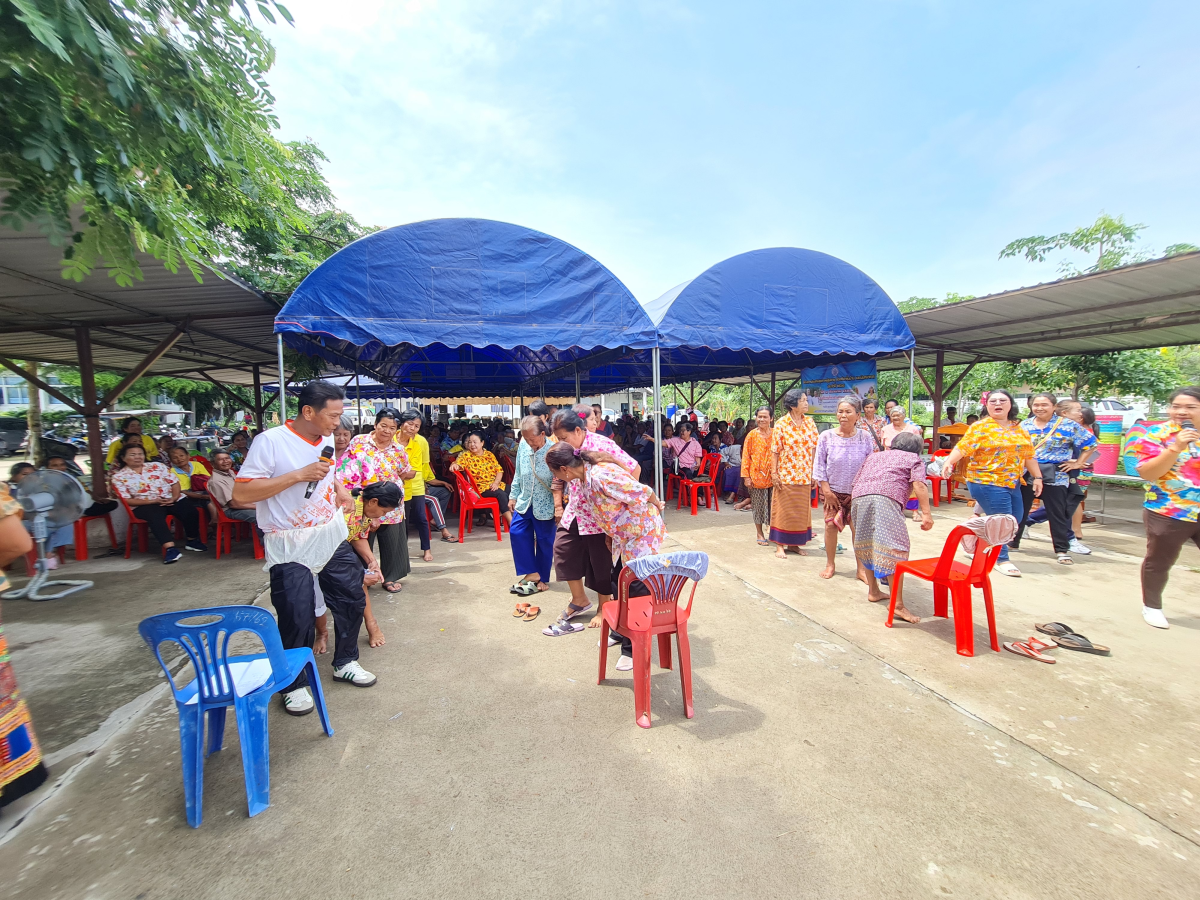 โครงการส่งเสริมสุขภาพผู้สูงอายุ ด้วยกีฬาพื้นบ้านและนันทนาการ ประจำปี 2568 วันที่ 10 เมษายน 2568 ณ องค์การบริหารส่วนตำบลหนองบัวน้อย อ.สีคิ้ว จ.นครราชสีมา