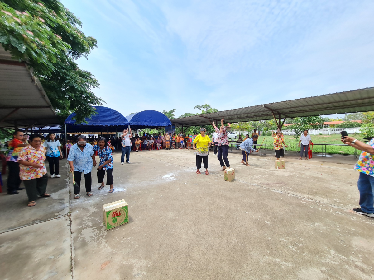โครงการส่งเสริมสุขภาพผู้สูงอายุ ด้วยกีฬาพื้นบ้านและนันทนาการ ประจำปี 2568 วันที่ 10 เมษายน 2568 ณ องค์การบริหารส่วนตำบลหนองบัวน้อย อ.สีคิ้ว จ.นครราชสีมา