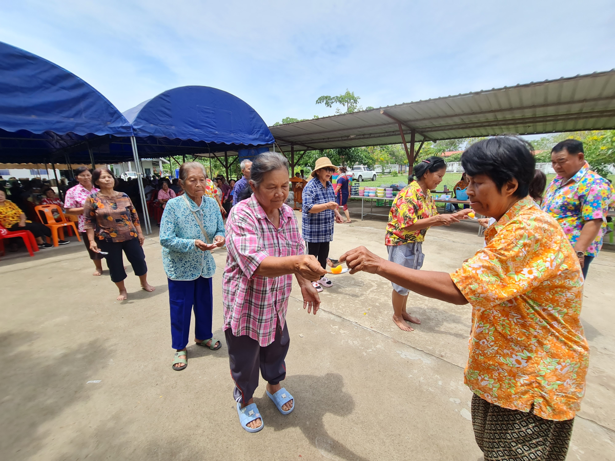 โครงการส่งเสริมสุขภาพผู้สูงอายุ ด้วยกีฬาพื้นบ้านและนันทนาการ ประจำปี 2568 วันที่ 10 เมษายน 2568 ณ องค์การบริหารส่วนตำบลหนองบัวน้อย อ.สีคิ้ว จ.นครราชสีมา