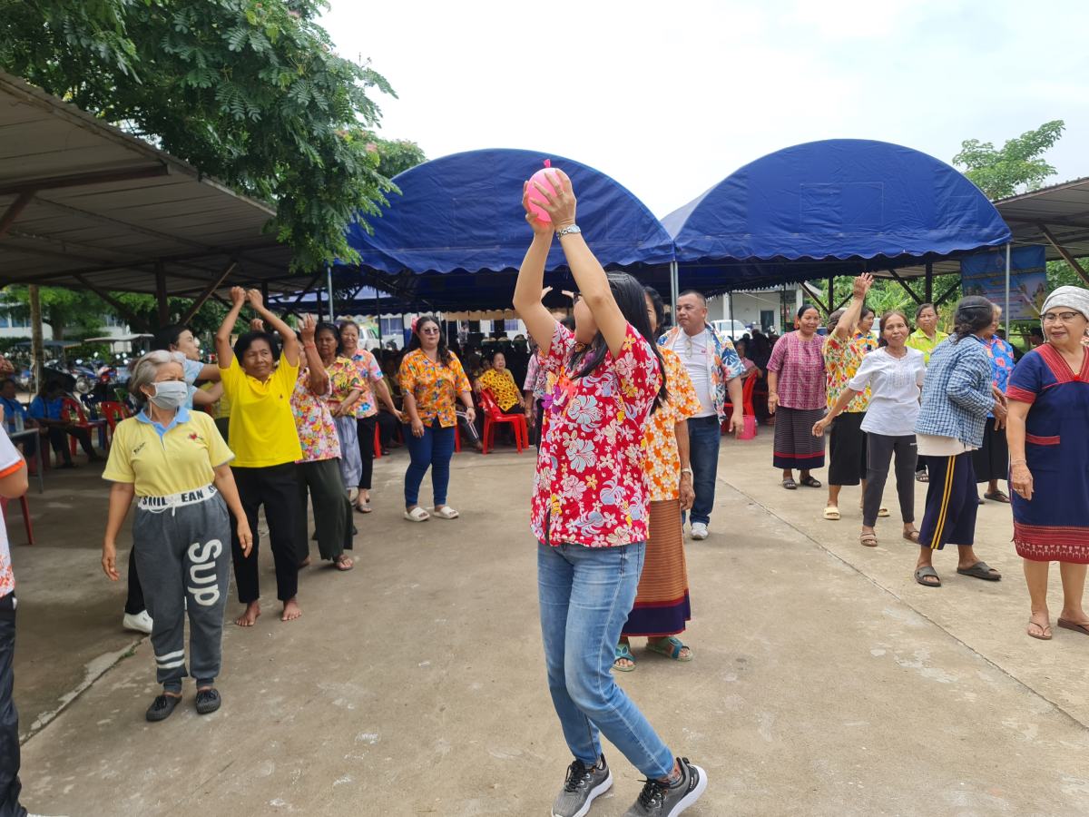 โครงการส่งเสริมสุขภาพผู้สูงอายุ ด้วยกีฬาพื้นบ้านและนันทนาการ ประจำปี 2568 วันที่ 10 เมษายน 2568 ณ องค์การบริหารส่วนตำบลหนองบัวน้อย อ.สีคิ้ว จ.นครราชสีมา