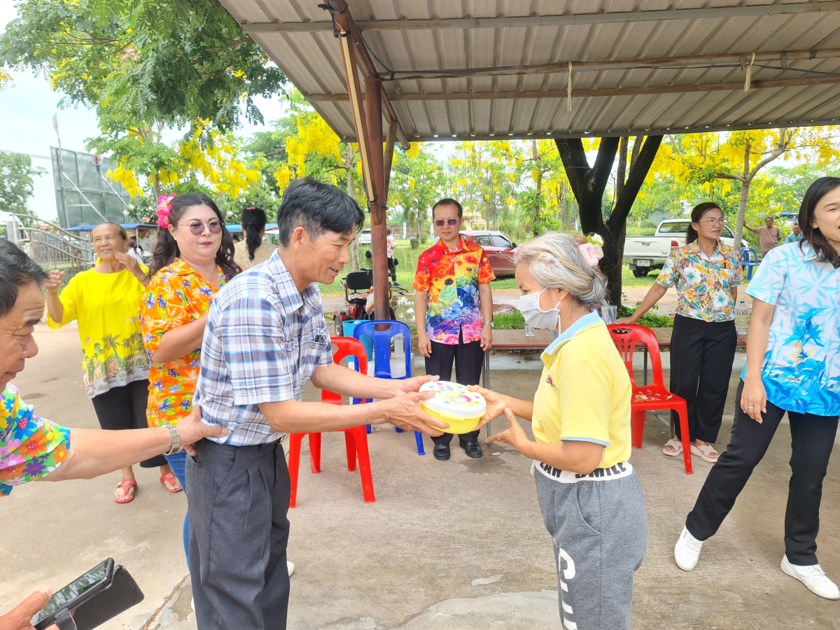 โครงการส่งเสริมสุขภาพผู้สูงอายุ ด้วยกีฬาพื้นบ้านและนันทนาการ ประจำปี 2568 วันที่ 10 เมษายน 2568 ณ องค์การบริหารส่วนตำบลหนองบัวน้อย อ.สีคิ้ว จ.นครราชสีมา