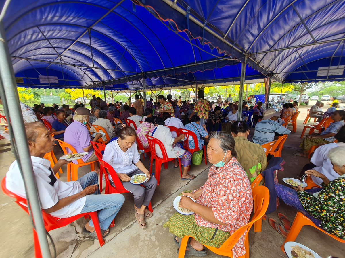 โครงการส่งเสริมสุขภาพผู้สูงอายุ ด้วยกีฬาพื้นบ้านและนันทนาการ ประจำปี 2568 วันที่ 10 เมษายน 2568 ณ องค์การบริหารส่วนตำบลหนองบัวน้อย อ.สีคิ้ว จ.นครราชสีมา