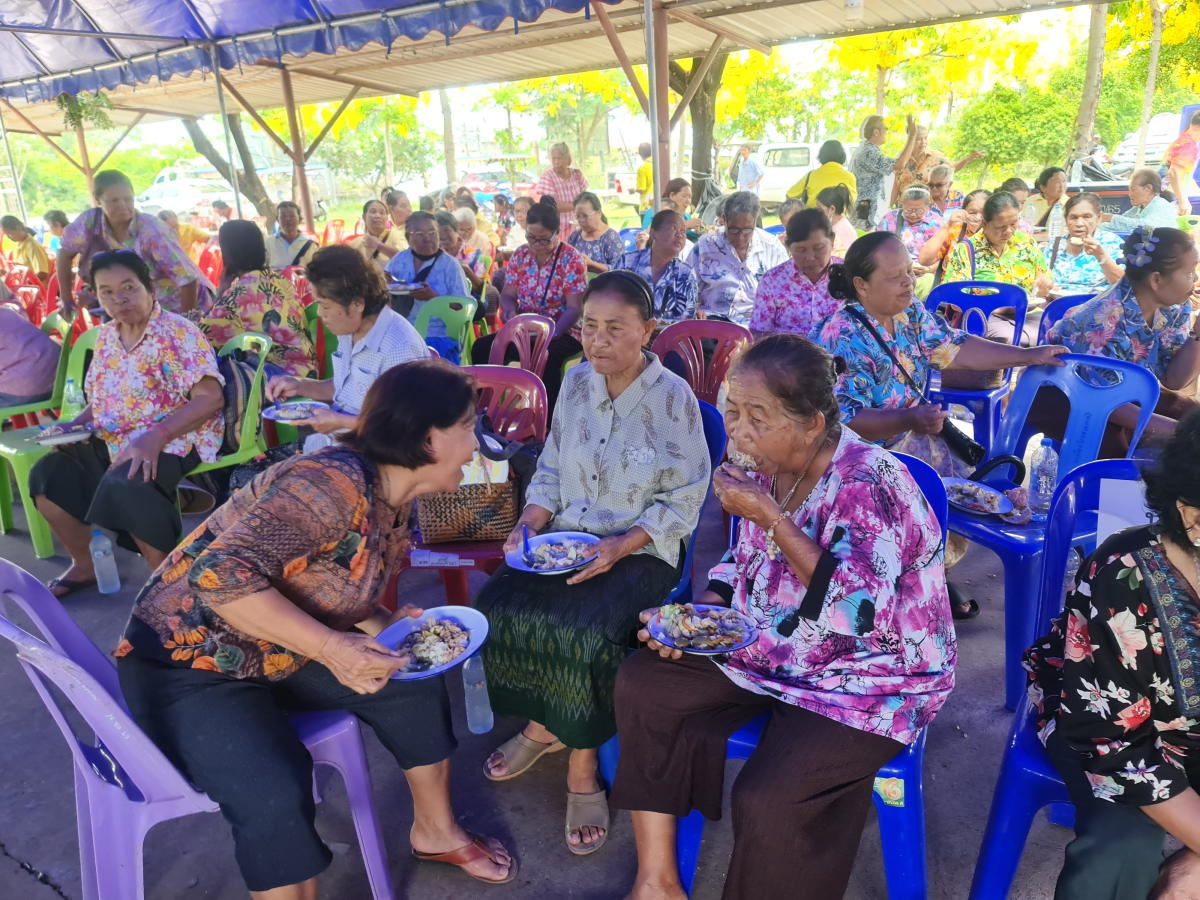 โครงการส่งเสริมสุขภาพผู้สูงอายุ ด้วยกีฬาพื้นบ้านและนันทนาการ ประจำปี 2568 วันที่ 10 เมษายน 2568 ณ องค์การบริหารส่วนตำบลหนองบัวน้อย อ.สีคิ้ว จ.นครราชสีมา