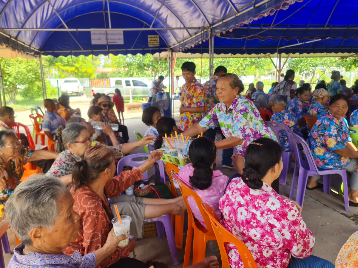 โครงการเสริมสร้างคุณค่าให้กับผู้สูงอายุและบุคคลในครอบครัว ประจำปี 2568 วันที่ 11 เมษายน 2568 ณ องค์การบริหารส่วนตำบลหนองบัวน้อย อ.สีคิ้ว จ.นครราชสีมา