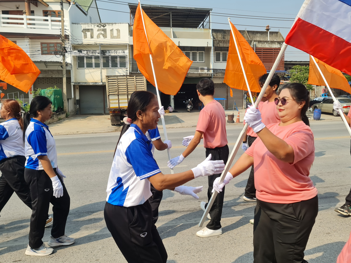 โครงการงานฉลองวันแห่งชัยชนะของท้าวสุรนารี ประจำปี 2568  พิธีรับมอบคบไฟ ไปประกอบพิธีจุดพลุ 4 มุมเมือง 
