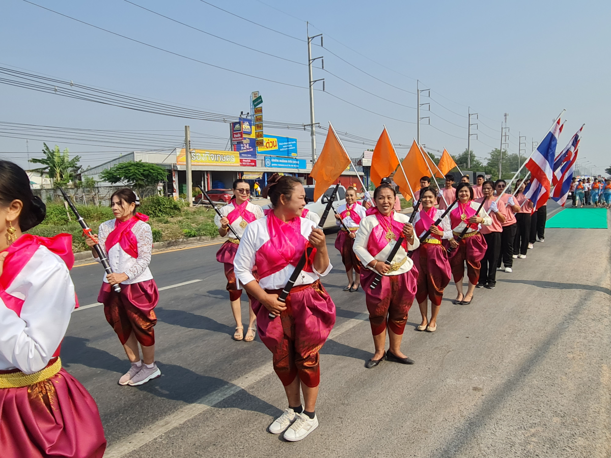 โครงการงานฉลองวันแห่งชัยชนะของท้าวสุรนารี ประจำปี 2568  พิธีรับมอบคบไฟ ไปประกอบพิธีจุดพลุ 4 มุมเมือง 