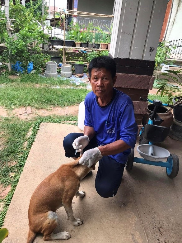 โครงการควบคุมและป้องกันโรคพิษสุนัขบ้า ประจำปีงบประมาณ  2567 