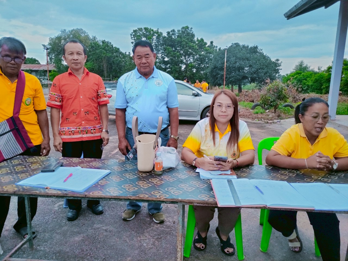 โครงการ อบต.พบปะประชาชน ประจำปีงบประมาณ 2568 หมู่ 8 บ้านห้วยตะแคงใต้ ตำบลหนองบัวน้อย อำเภอสีคิ้ว จังหวัดนครราชสีมา