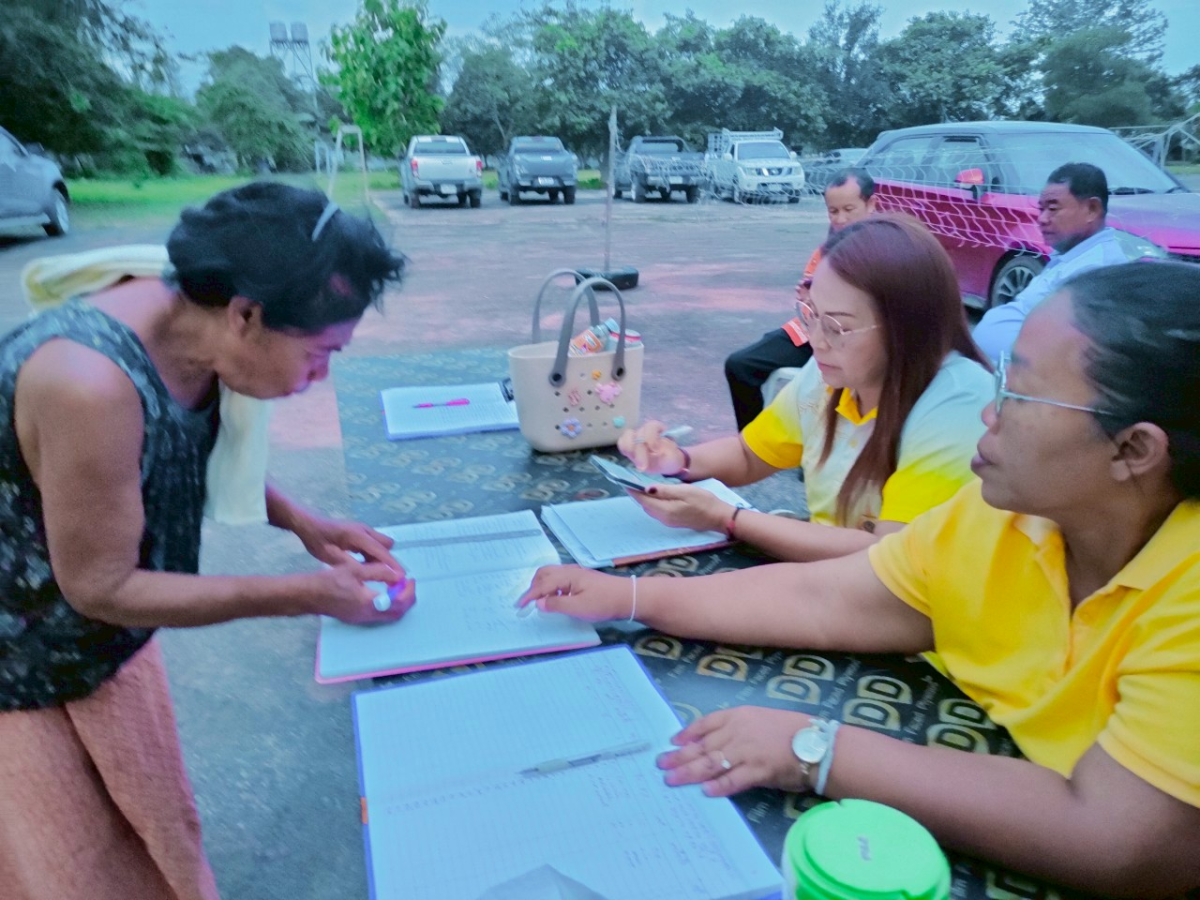 โครงการ อบต.พบปะประชาชน ประจำปีงบประมาณ 2568 หมู่ 8 บ้านห้วยตะแคงใต้ ตำบลหนองบัวน้อย อำเภอสีคิ้ว จังหวัดนครราชสีมา