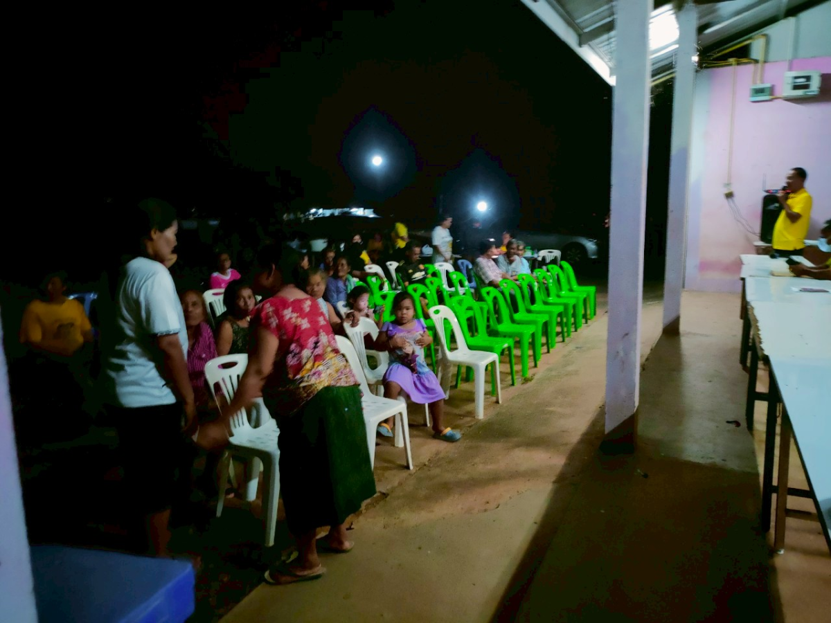 โครงการ อบต.พบปะประชาชน ประจำปีงบประมาณ 2568 หมู่ 8 บ้านห้วยตะแคงใต้ ตำบลหนองบัวน้อย อำเภอสีคิ้ว จังหวัดนครราชสีมา