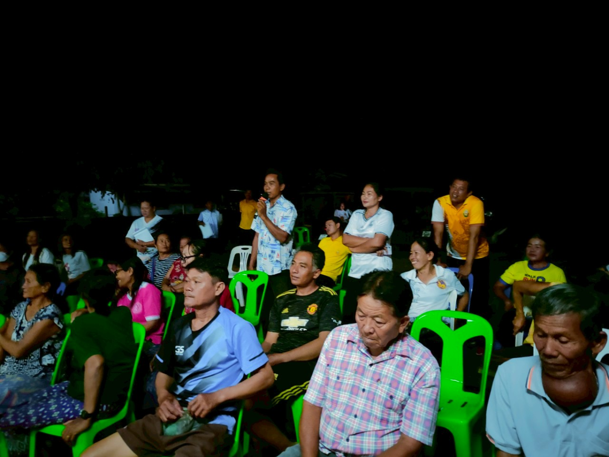 โครงการ อบต.พบปะประชาชน ประจำปีงบประมาณ 2568 หมู่ 8 บ้านห้วยตะแคงใต้ ตำบลหนองบัวน้อย อำเภอสีคิ้ว จังหวัดนครราชสีมา