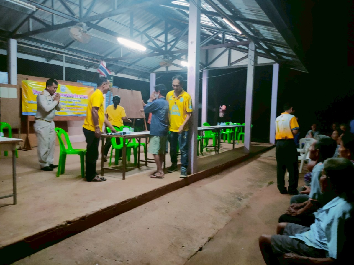โครงการ อบต.พบปะประชาชน ประจำปีงบประมาณ 2568 หมู่ 8 บ้านห้วยตะแคงใต้ ตำบลหนองบัวน้อย อำเภอสีคิ้ว จังหวัดนครราชสีมา