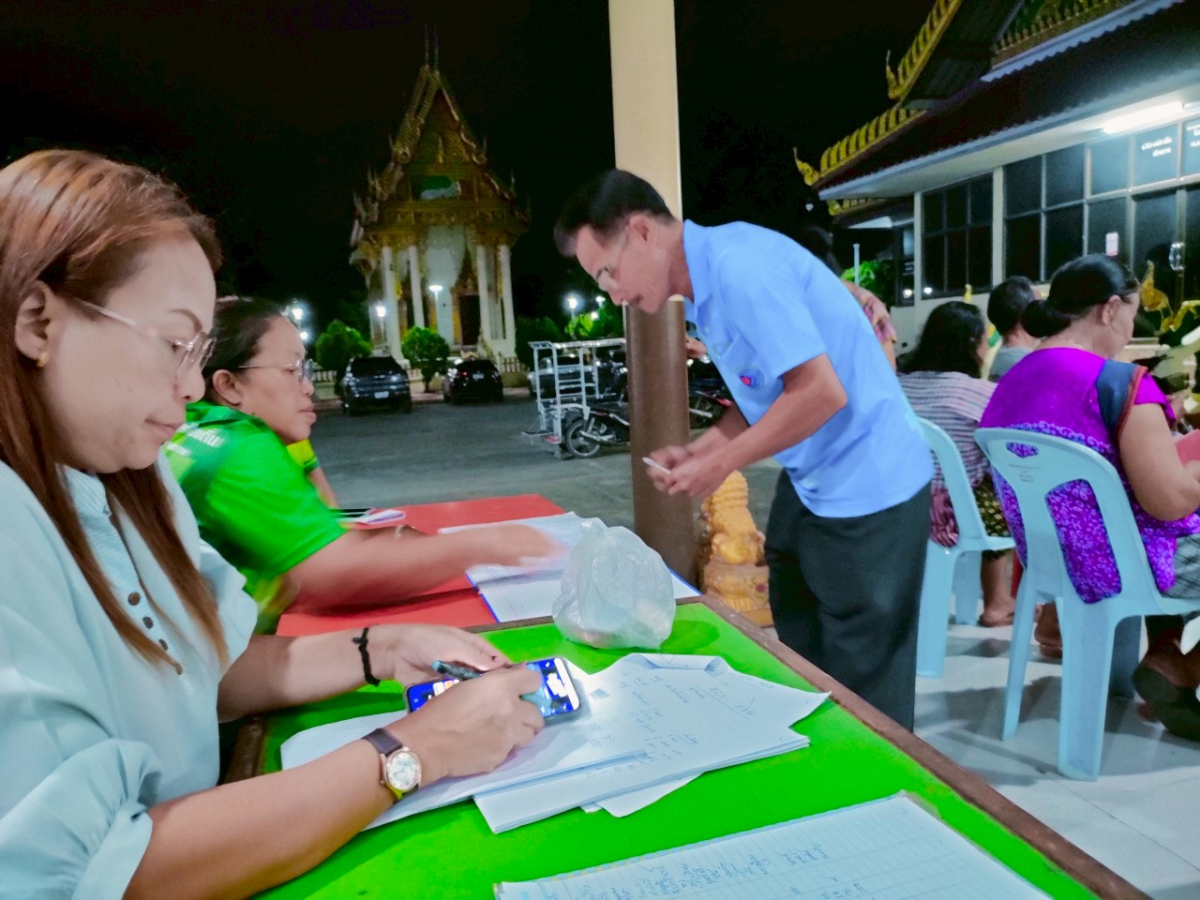 โครงการ อบต.พบปะประชาชน วันที่ 25 มิถุนายน 2568 บ้านหนองกกทั้ง 3 หมู่บ้าน