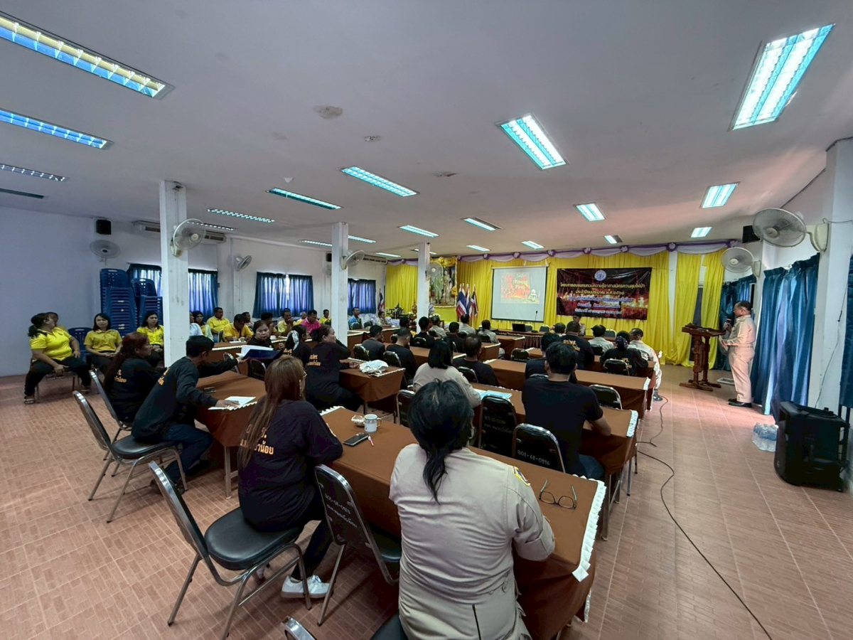 โครงการร่วมฝึกซ้อมแผนป้องกันและบรรเทาสาธารณภัย วันที่ 7 กรกฎาคม 2568
