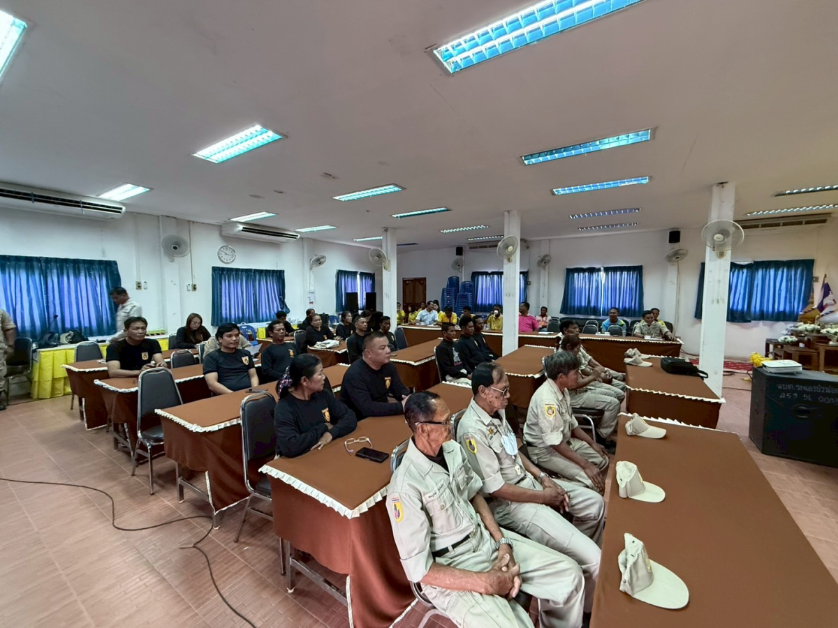 โครงการร่วมฝึกซ้อมแผนป้องกันและบรรเทาสาธารณภัย วันที่ 7 กรกฎาคม 2568
