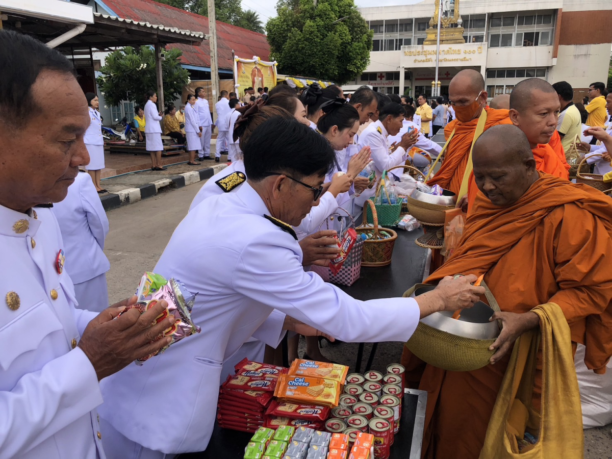 นายกประมาณ พันธ์จันทึก นำคณะผู้บริหารและเจ้าหน้าที่ ร่วมกิจกรรมเฉลิมพระเกียรติพระบาทสมเด็จพระเจ้าอยู่หัว เนื่องในโอกาลเฉลิมพระชนมพรรษา 28 กรกฎาคม 2568 