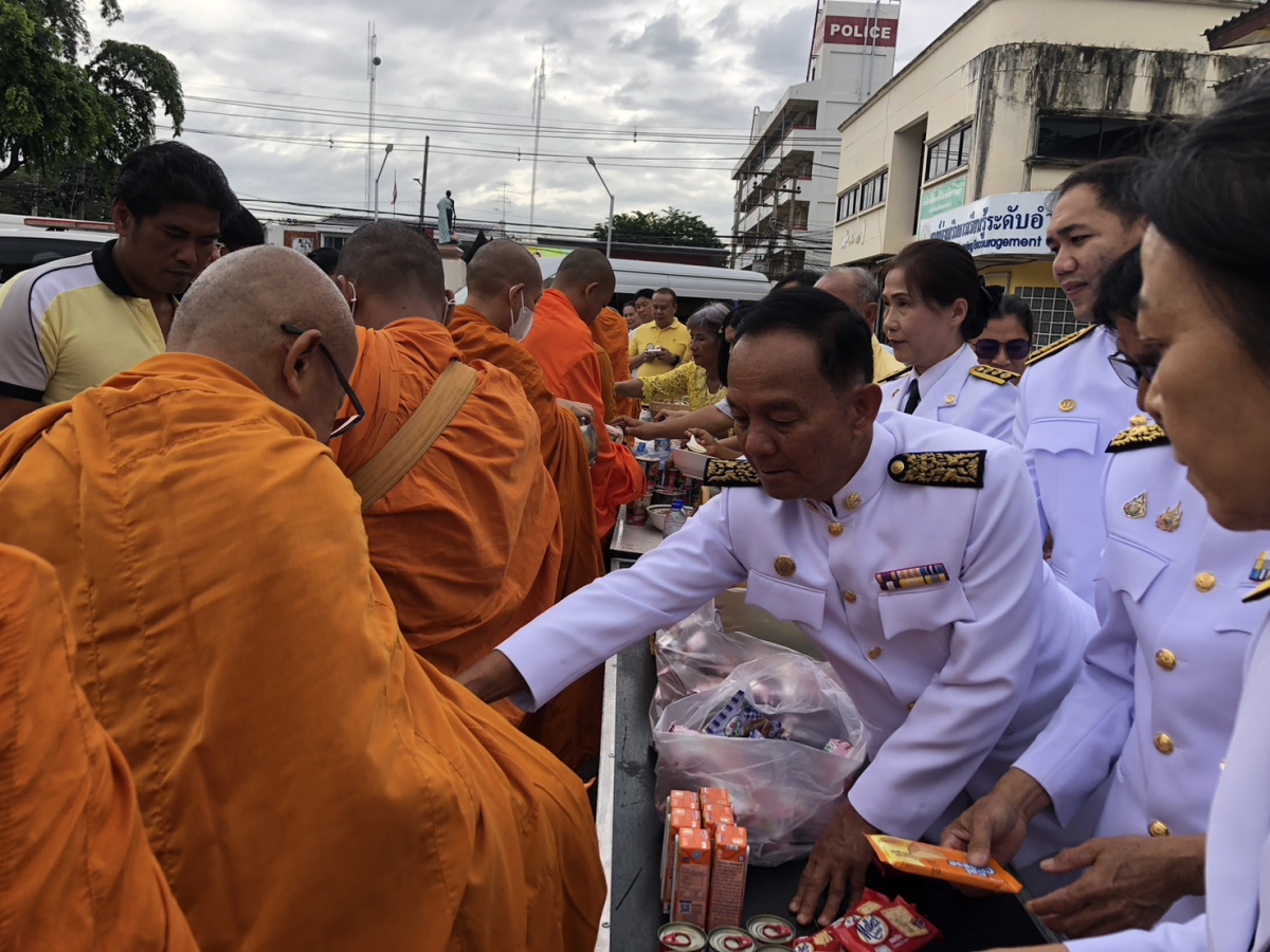 นายกประมาณ พันธ์จันทึก นำคณะผู้บริหารและเจ้าหน้าที่ ร่วมกิจกรรมเฉลิมพระเกียรติพระบาทสมเด็จพระเจ้าอยู่หัว เนื่องในโอกาลเฉลิมพระชนมพรรษา 28 กรกฎาคม 2568 