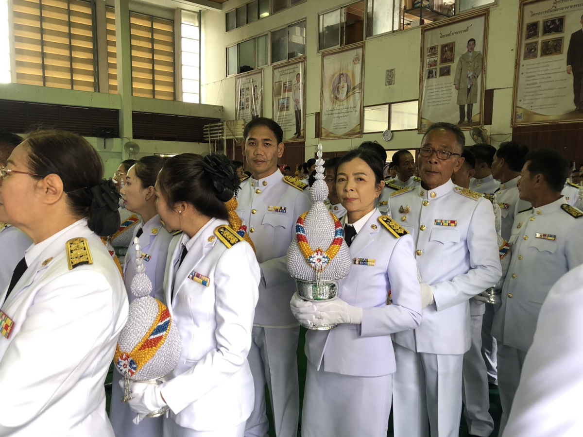 นายกประมาณ พันธ์จันทึก นำคณะผู้บริหารและเจ้าหน้าที่ ร่วมกิจกรรมเฉลิมพระเกียรติพระบาทสมเด็จพระเจ้าอยู่หัว เนื่องในโอกาลเฉลิมพระชนมพรรษา 28 กรกฎาคม 2568 