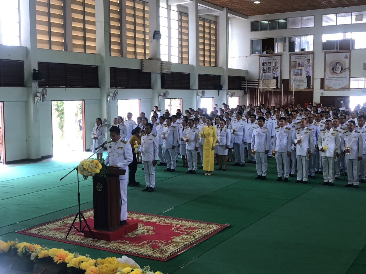 นายกประมาณ พันธ์จันทึก นำคณะผู้บริหารและเจ้าหน้าที่ ร่วมกิจกรรมเฉลิมพระเกียรติพระบาทสมเด็จพระเจ้าอยู่หัว เนื่องในโอกาลเฉลิมพระชนมพรรษา 28 กรกฎาคม 2568 