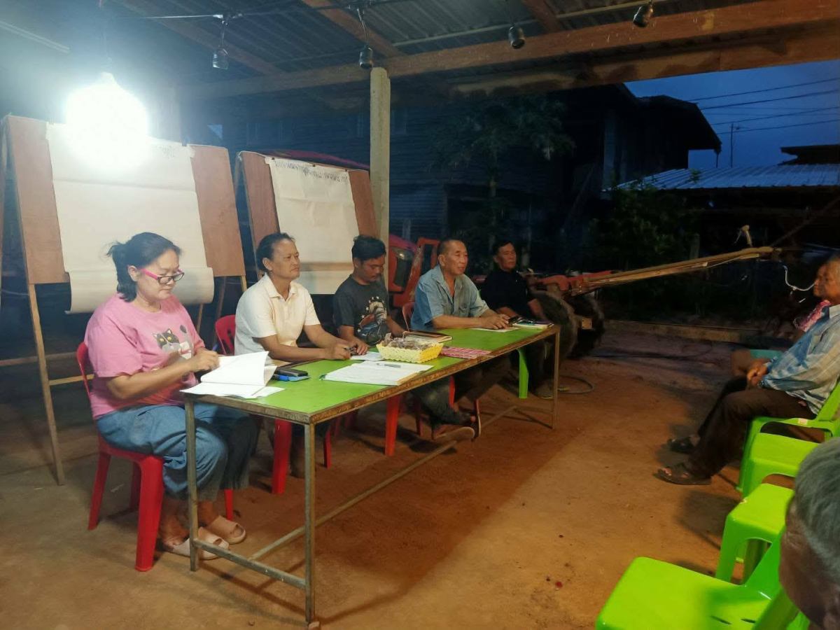 การประชุมประชาคมท้องถิ่นระดับตำบลองค์การบริหารส่วนตำบลหนองบัวน้อย